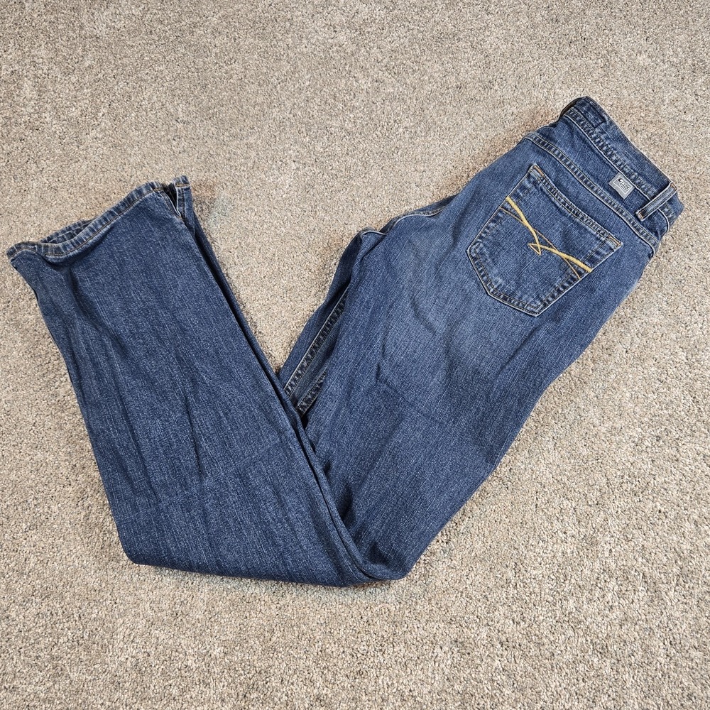 Cruel Girl Relaxed Jeans Juniors 13 XL Blue Western Low Rise Boot Cut‎ Y2K 90's